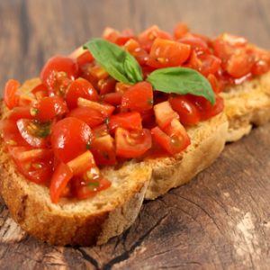 Bruschette cu roșii