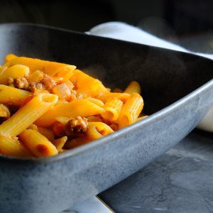 Penne ragu bolognese